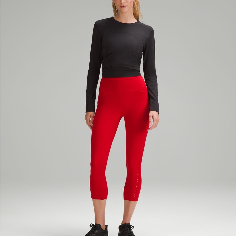 Lululemon Swift Speed High Rise 21” Crop Running Leggings